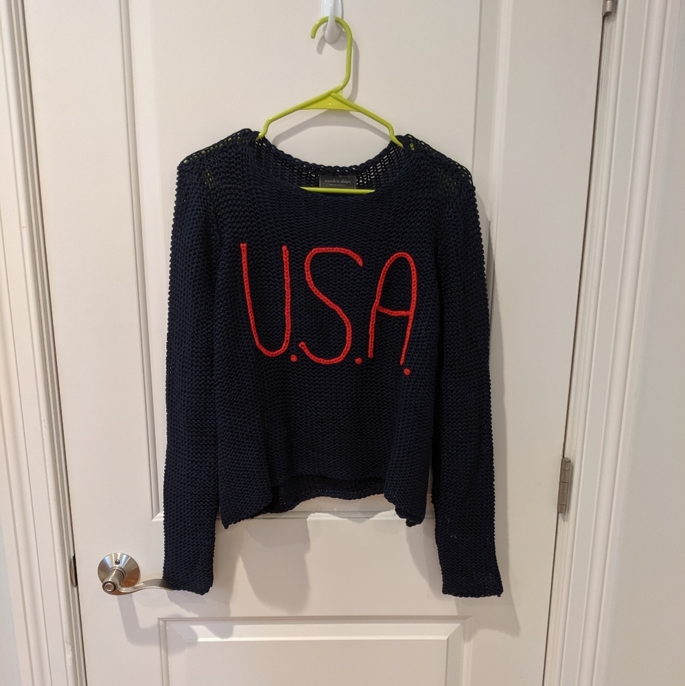 Wooden ships sweater